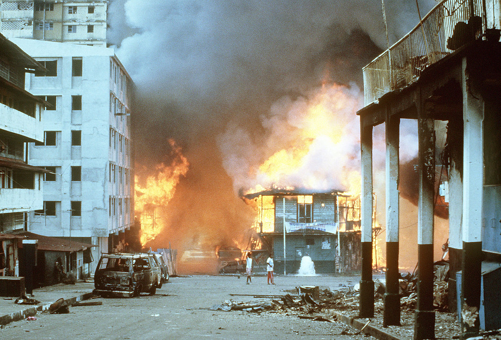 File Photo: US Panama invasion in 1989. Image: Wikimedia=Wikipedia