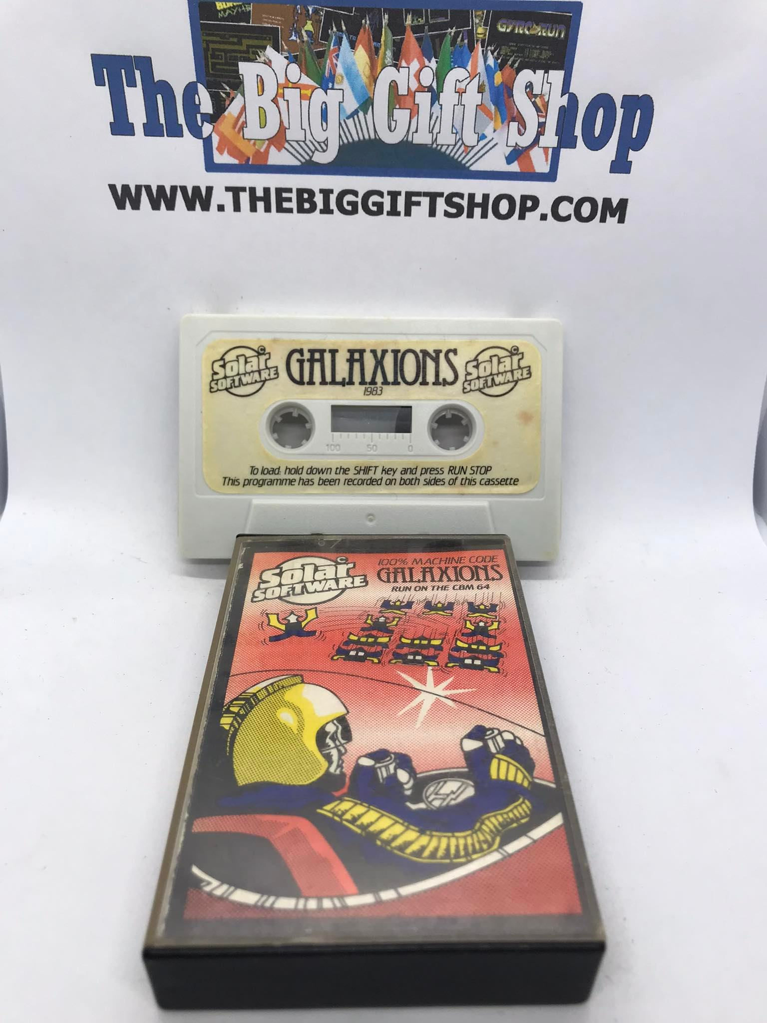 Galaxions - C64, Released by Solar Software