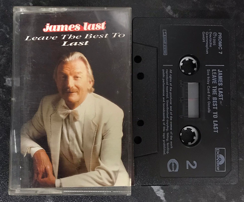 James Last, Leave The Best To Last Album, Polydor, PROMC 7, Vintage Cassette