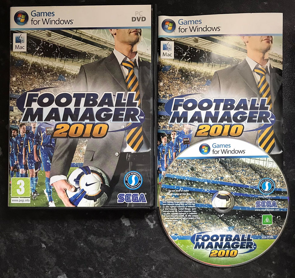 FOOTBALL MANAGER 2010, UK, Pal, PC Game, Mac Game