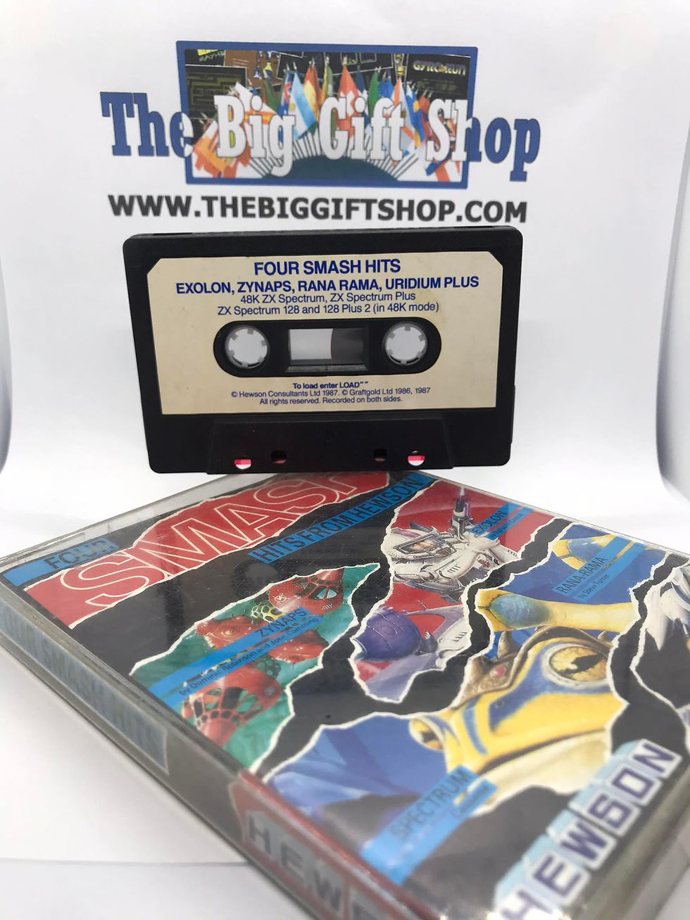 Four Smash Hits from Hewson (Tested Working), ZX Spectrum