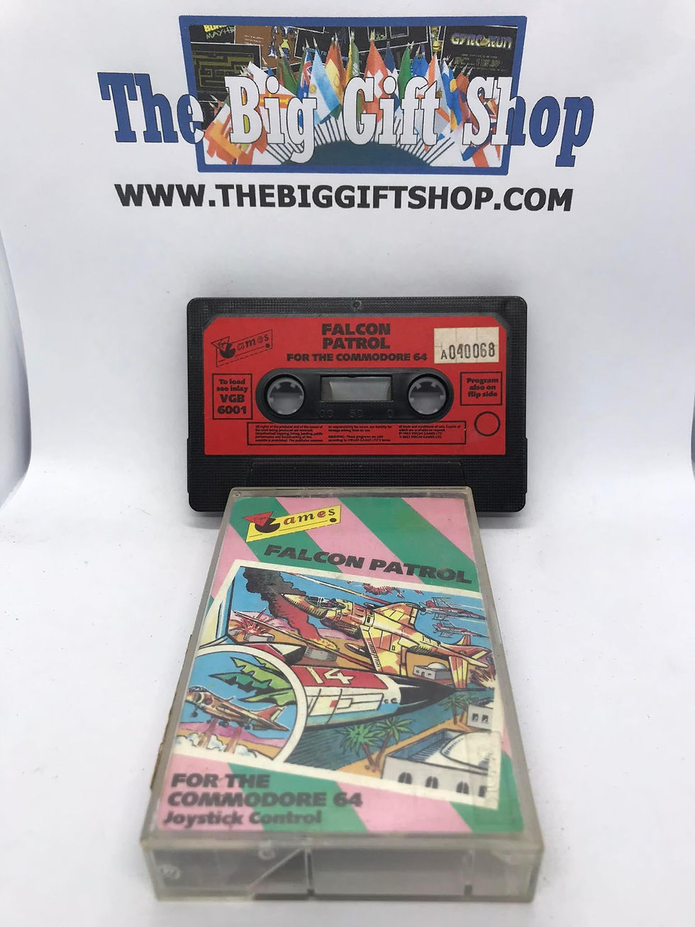 Falcon Patrol - C64, Released by Virgin games Ltd
