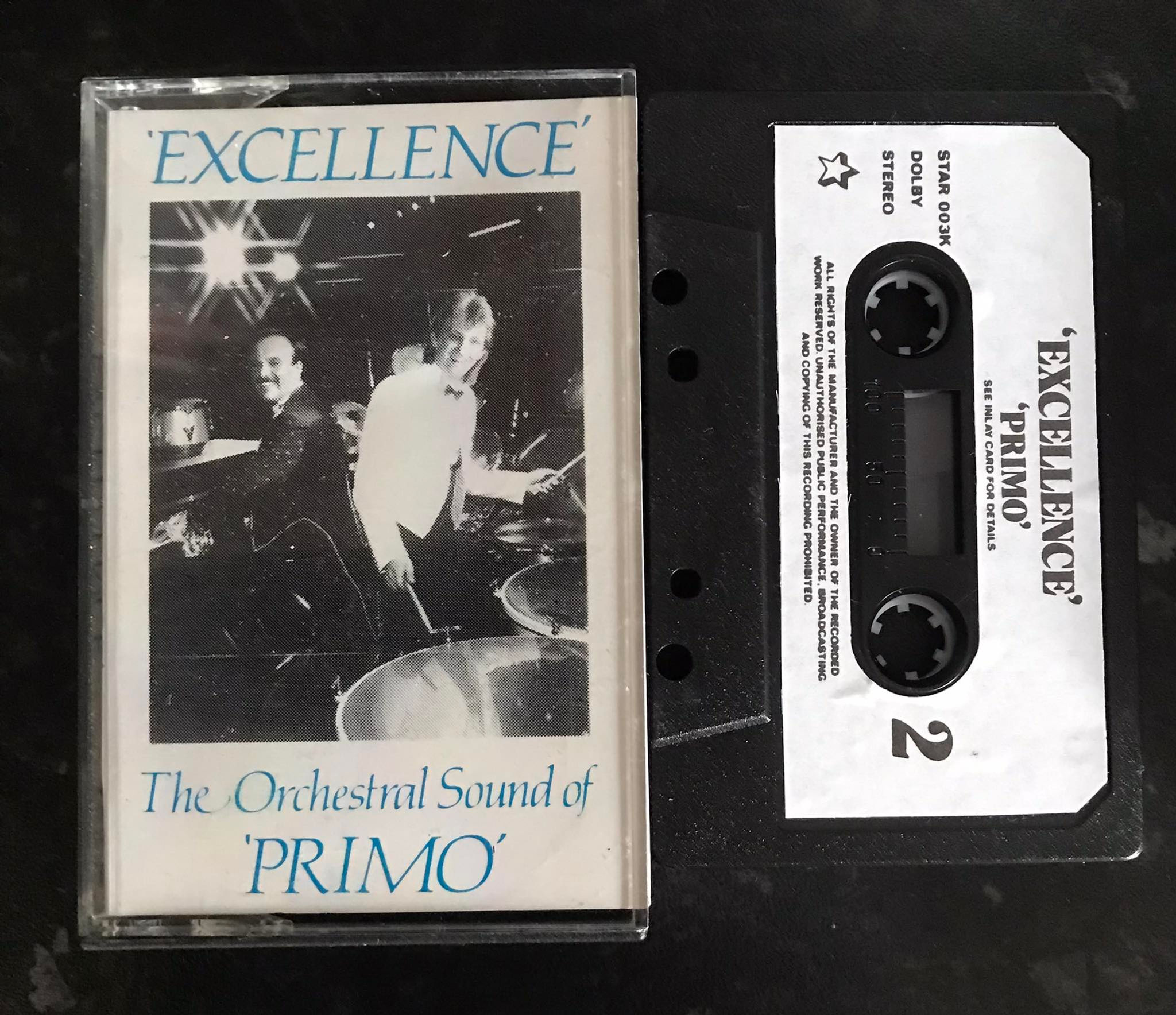 The Orchestral Sound of Primo, Excellence Album, Star 003k, Vintage Cassette