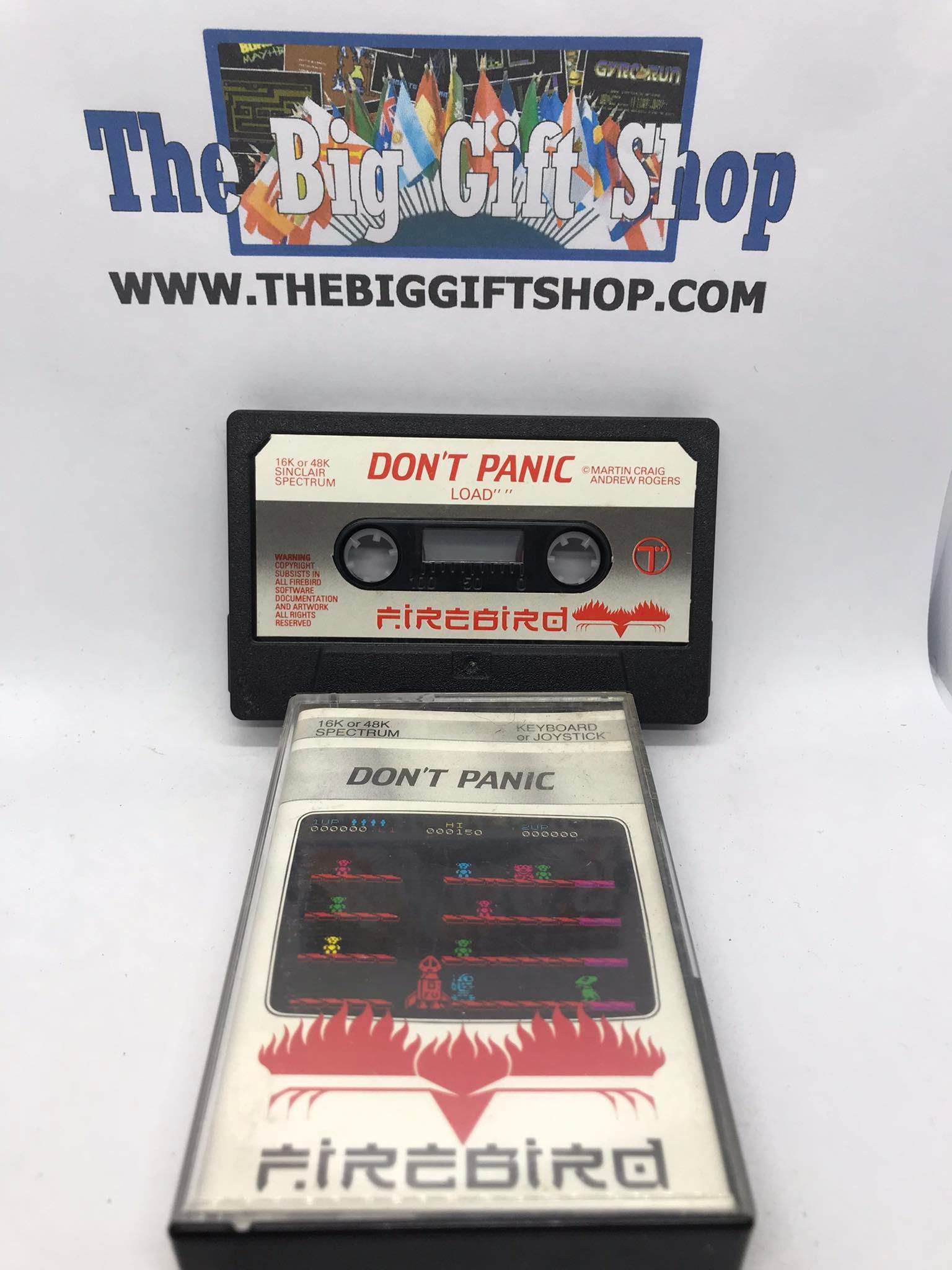 Don't Panic, ZX Spectrum, Released by Firebird Software, Working