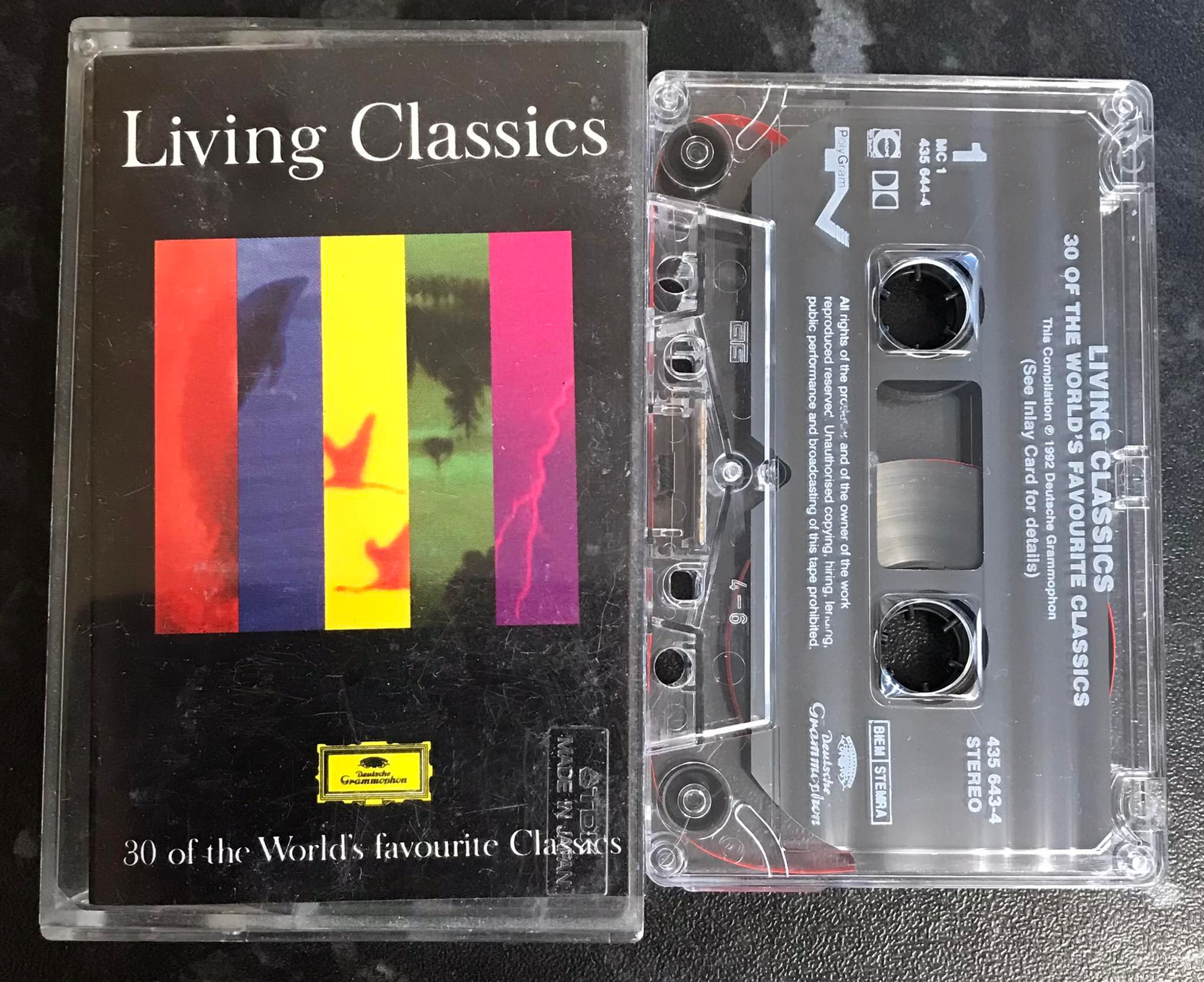 Living Classics Album, Cassette A, Polygram, MC1 4356444, Vintage Cassette