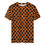 Miniatura: Westwood Squiggles Style, Hot Orange on Black, All Over Print, Classic T-Shirt