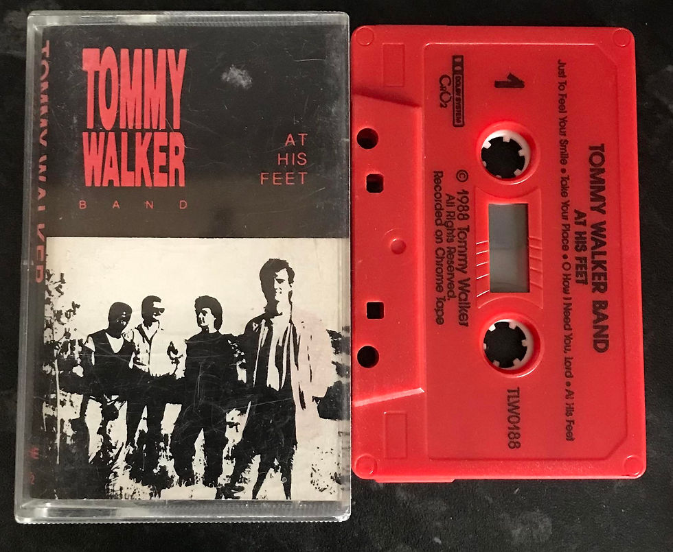 Tommy Walker Band - At His Feet - Vintage Cassette