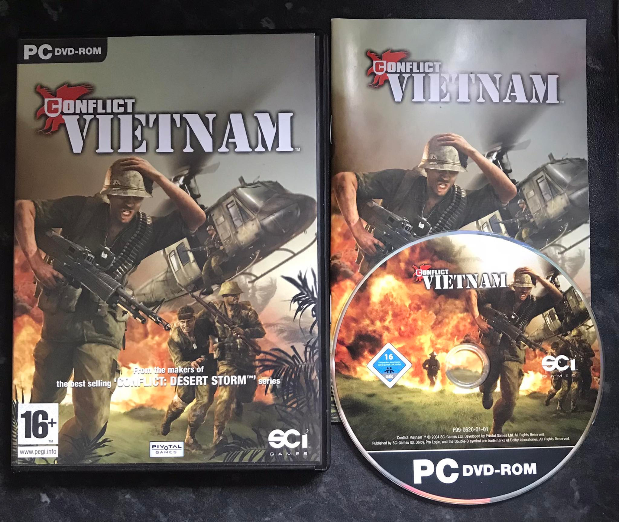Conflict Vietnam, UK, Pal, PC Game