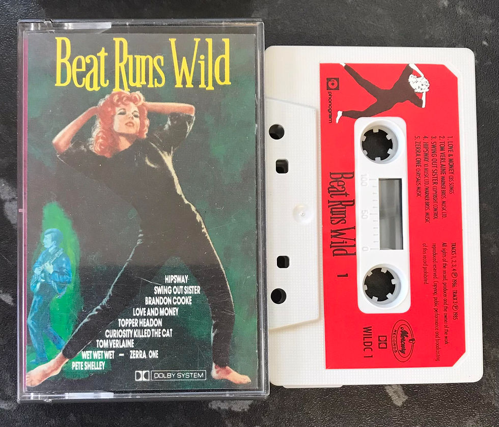 Beat Runs Wild Album, MERCURY RECORDS, WILDC1, Vintage Cassette