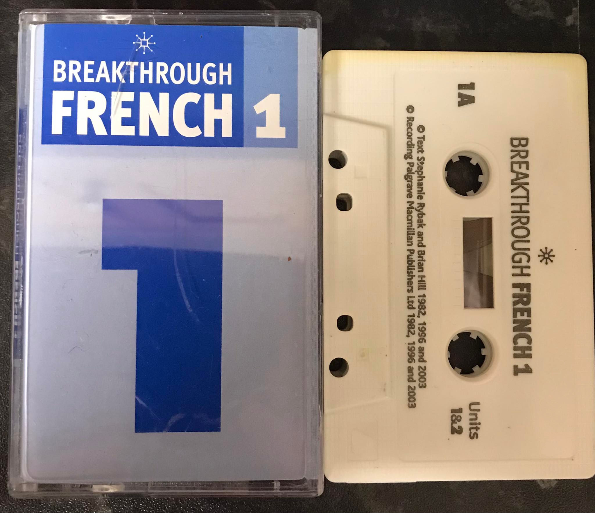 Breakthrough French 1 tape 1, Vintage Cassette