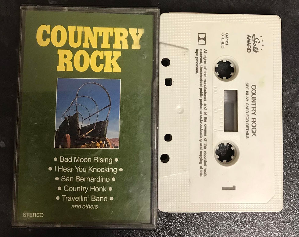 Country Rock Album release from Gold Award, GA121, Vintage Cassette