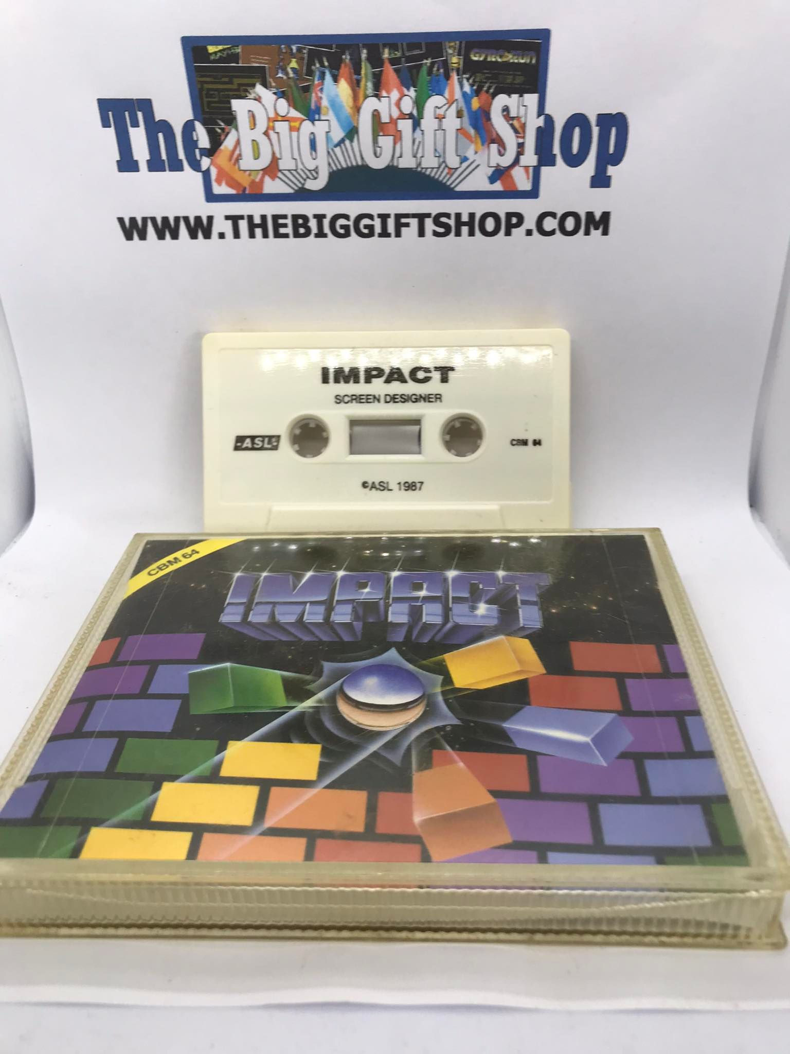 Impact - C64, Released by Audiogenic
