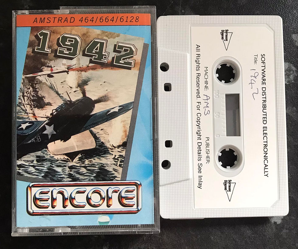 1942, Encore, Amstrad 464 Game
