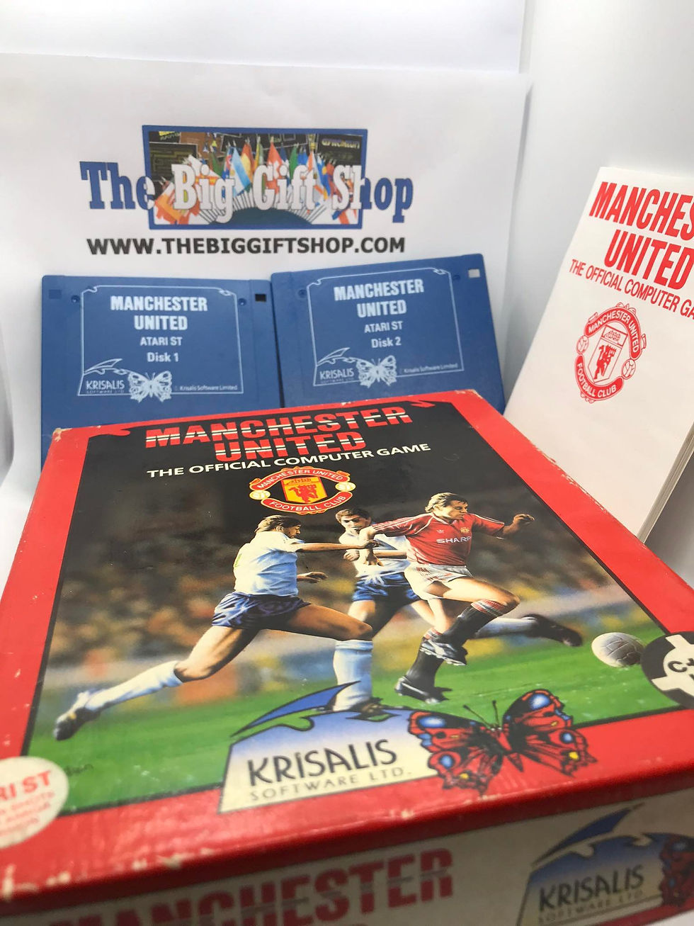 Manchester United, Atari ST, Released by Krisalis Software Ltd