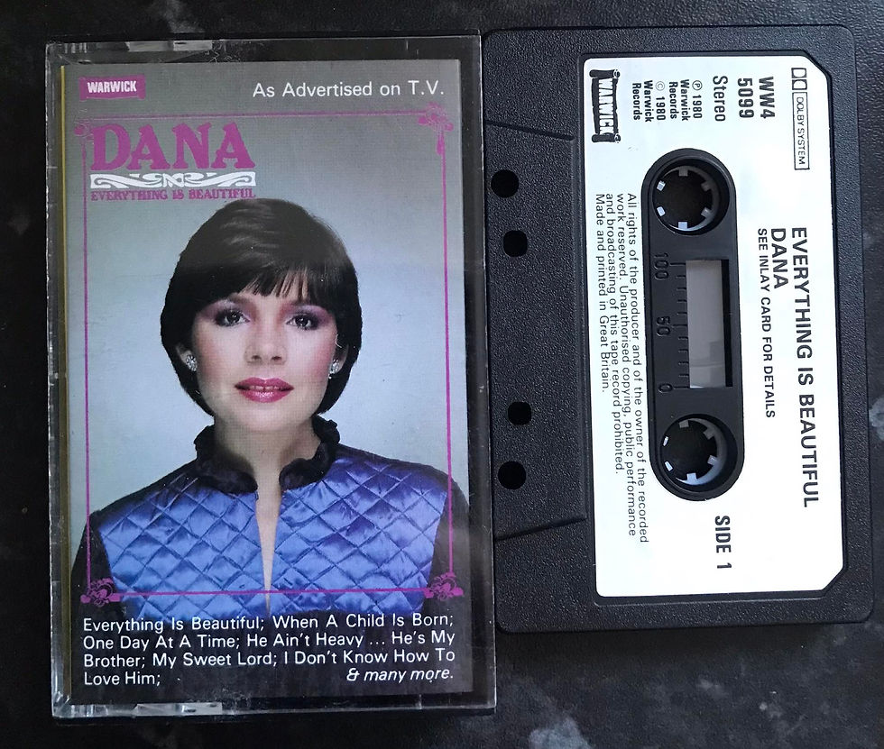 Dana, Everything is Beautiful Album, Warwick Records, WW4 5099, Vintage Cassette