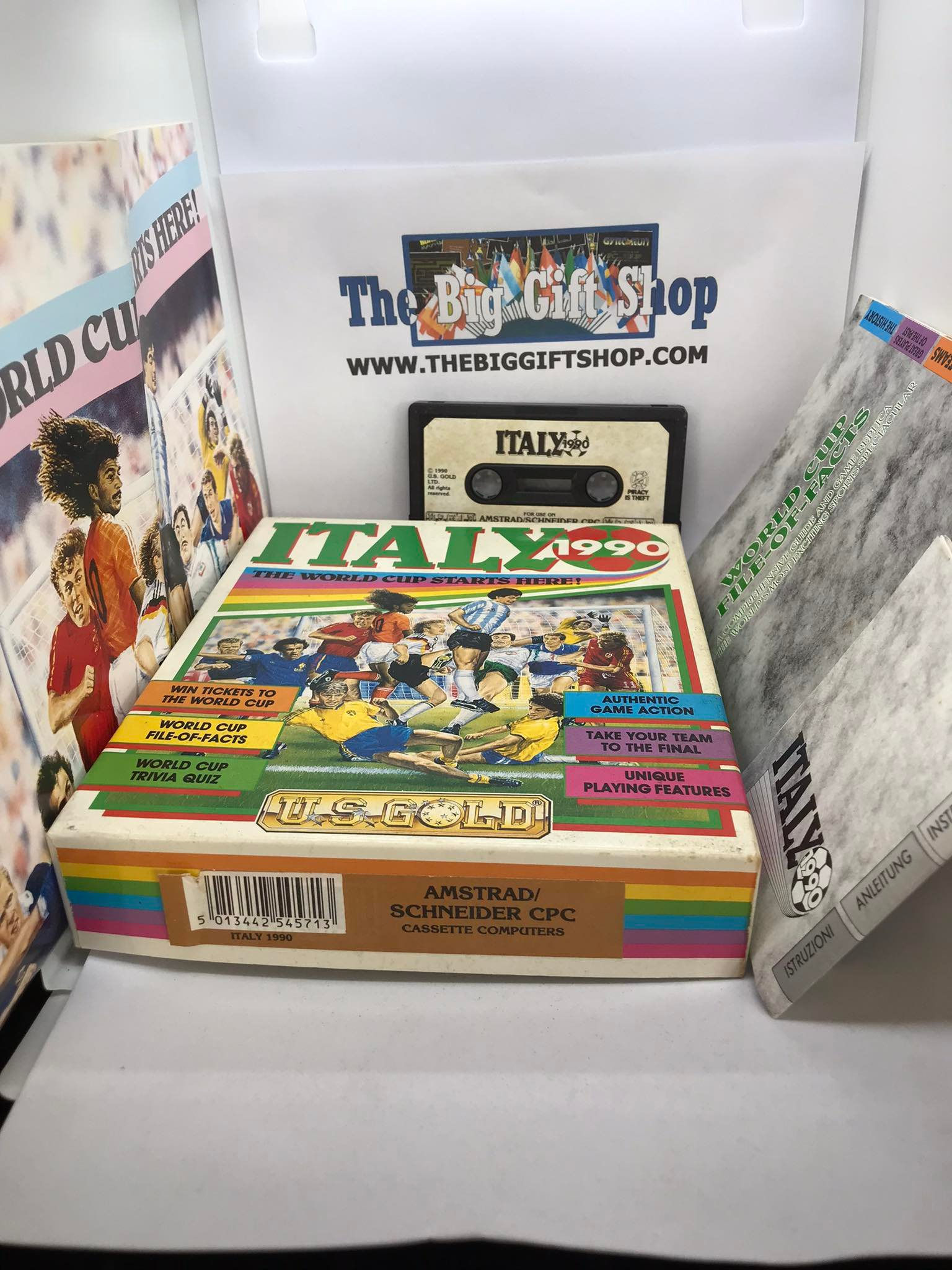 Italy 1990 - CPC 464 / 664 Released by US Gold (RARE)