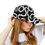 Miniature : All Over Print, Westwood Squiggles Design, Style, Baseball Cap, White Squiggles on Black background