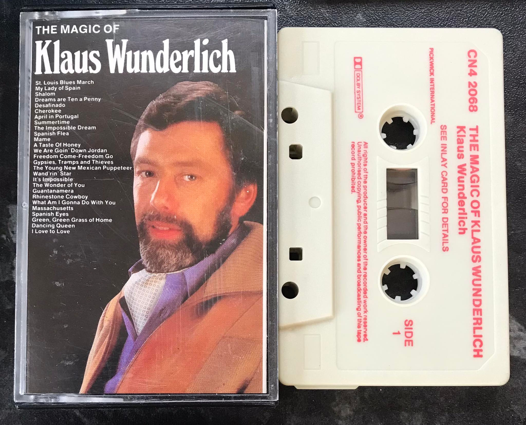 The Magic Of Klaus Wunderlich, Vintage Cassette