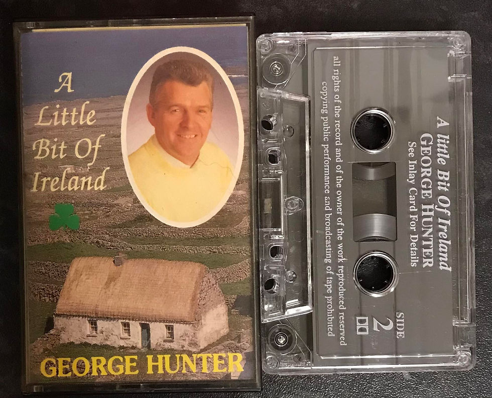 George Hunter, A Little Bit Of Ireland, RC 101, Vintage Cassette