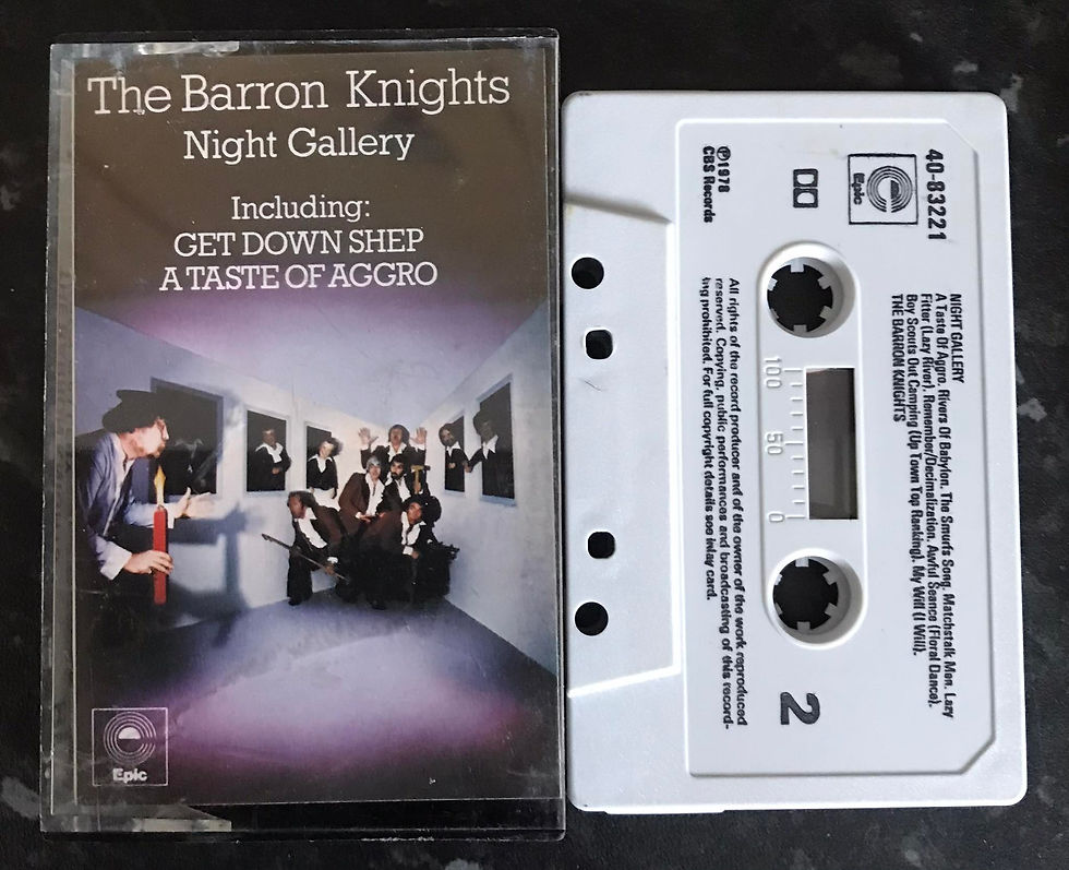 The Barron Knights, Night Gallery Album, EPIC, 40-83221, Vintage Cassette