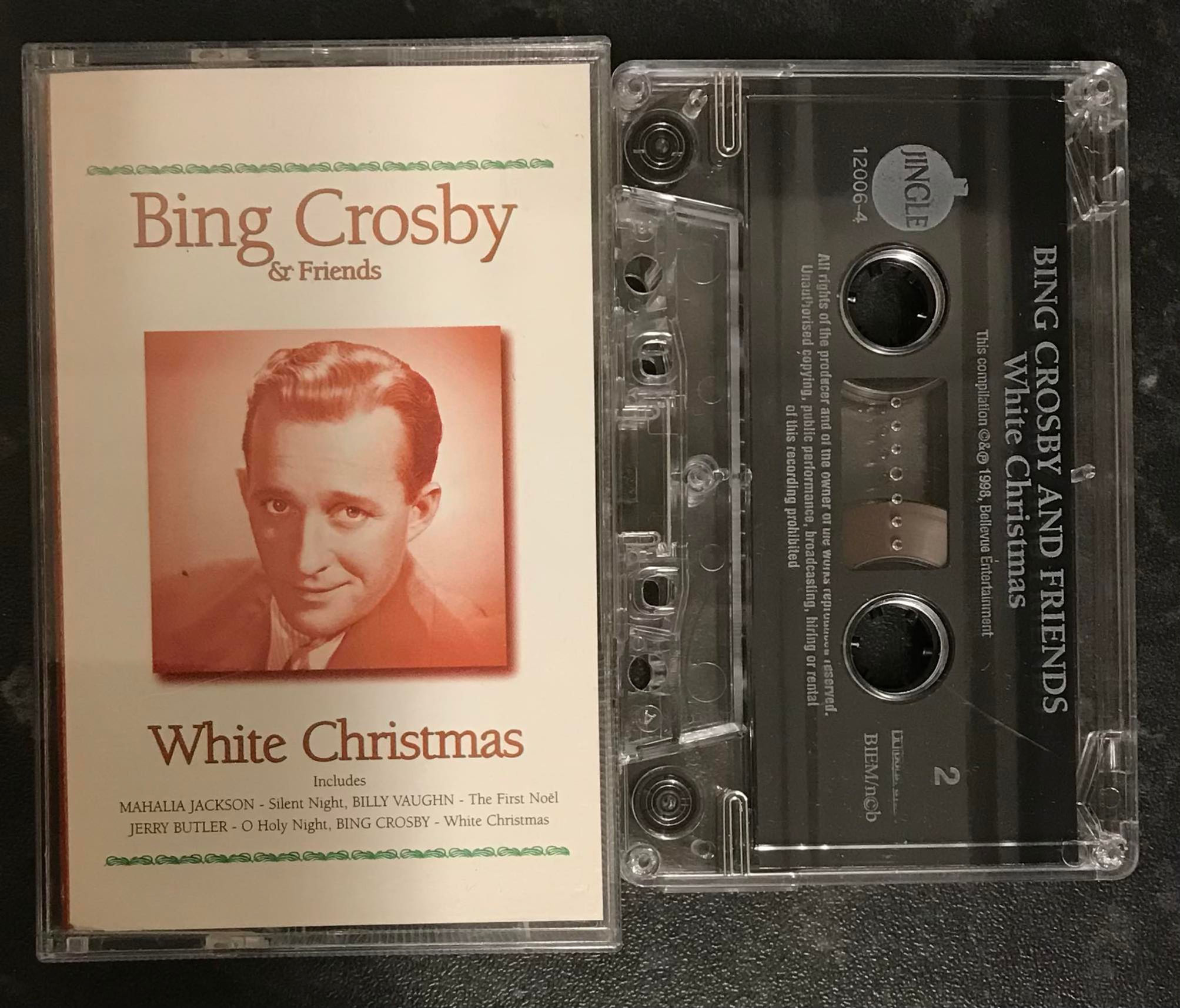 Bing Crosby & Friends, White Christmas Album, 12006-4, Vintage Cassette