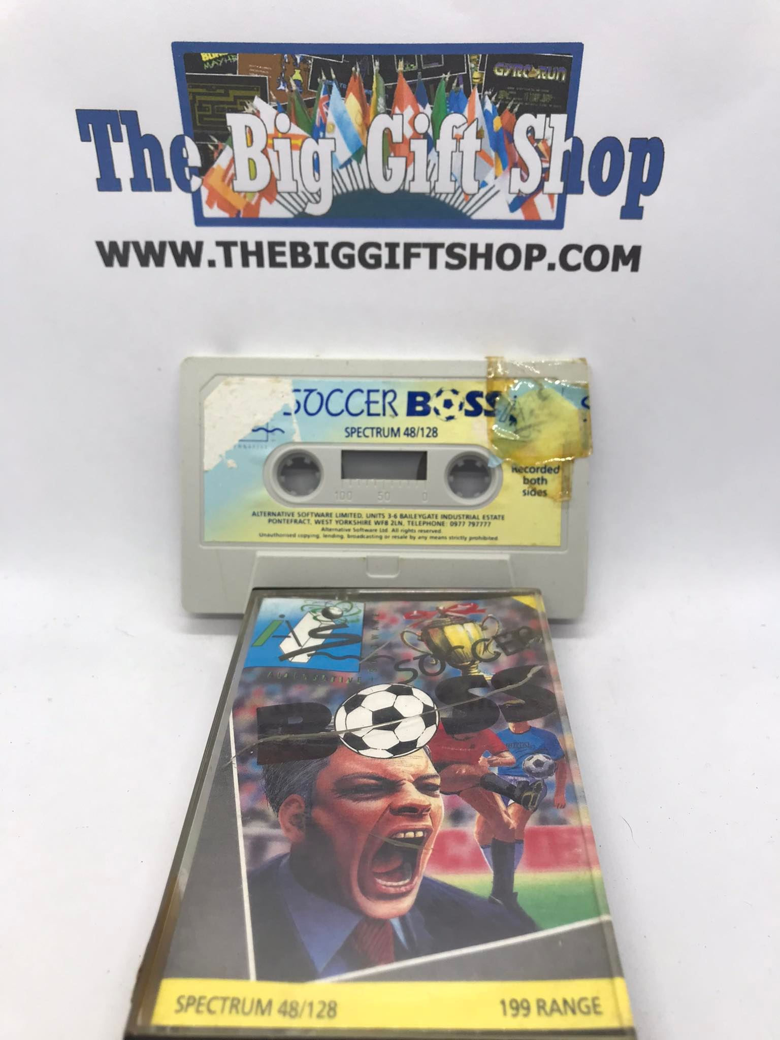 Soccer Boss, Alternate, ZX Spectrum, Released by Alternative Software