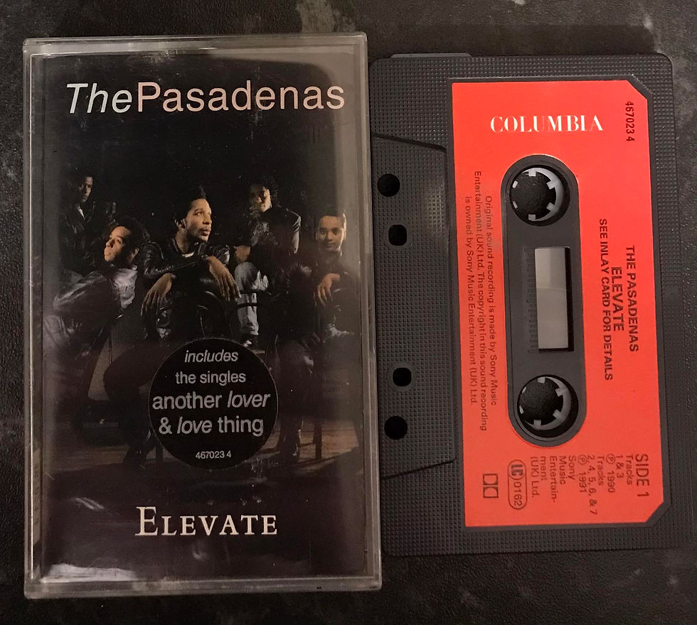 The Pasadenas, Elevate Album, CBS/Sony, 467023 4, Vintage Cassette