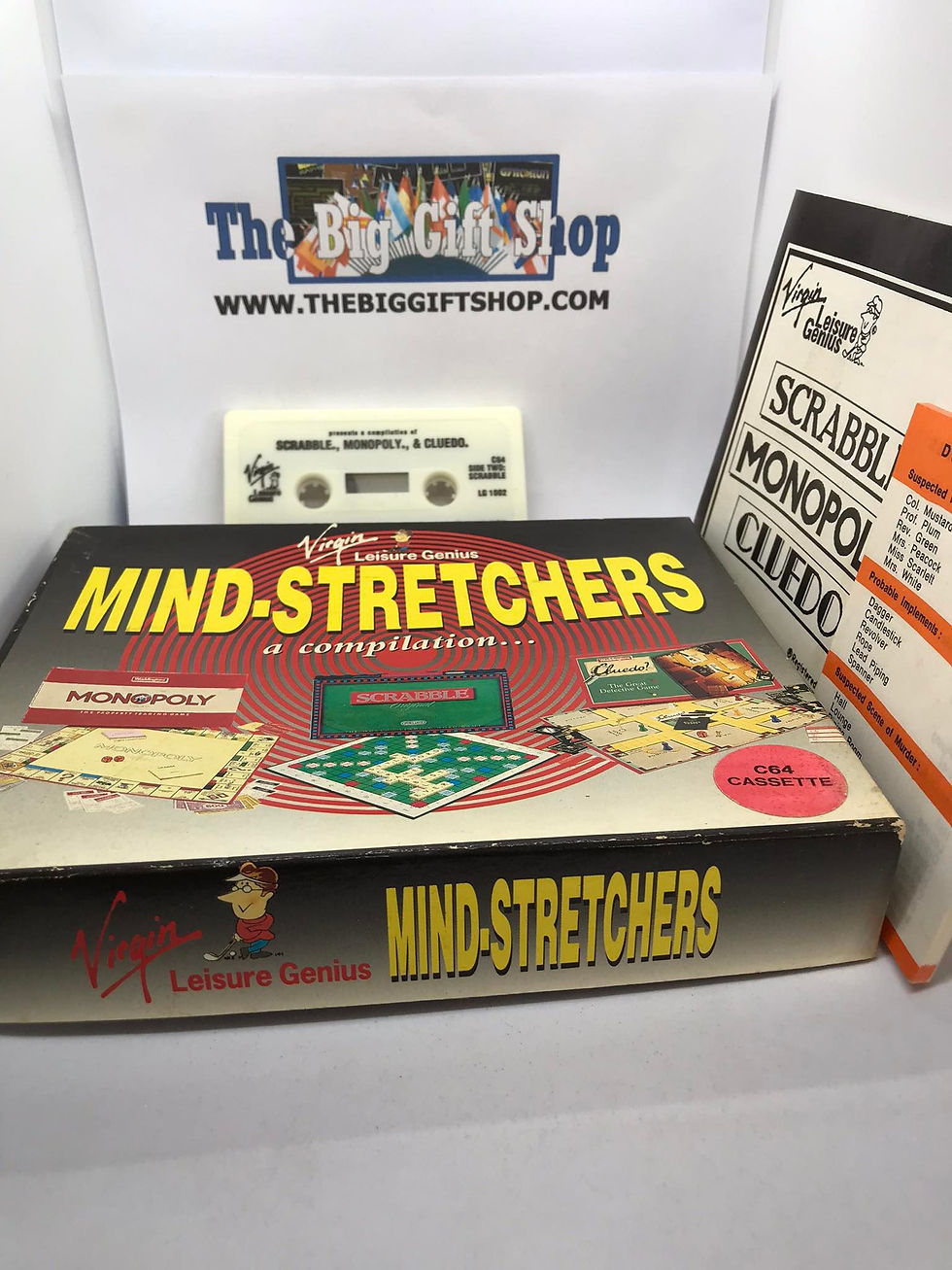 Mind Stretchers - C64, Released by Leisure Genius (RARE)
