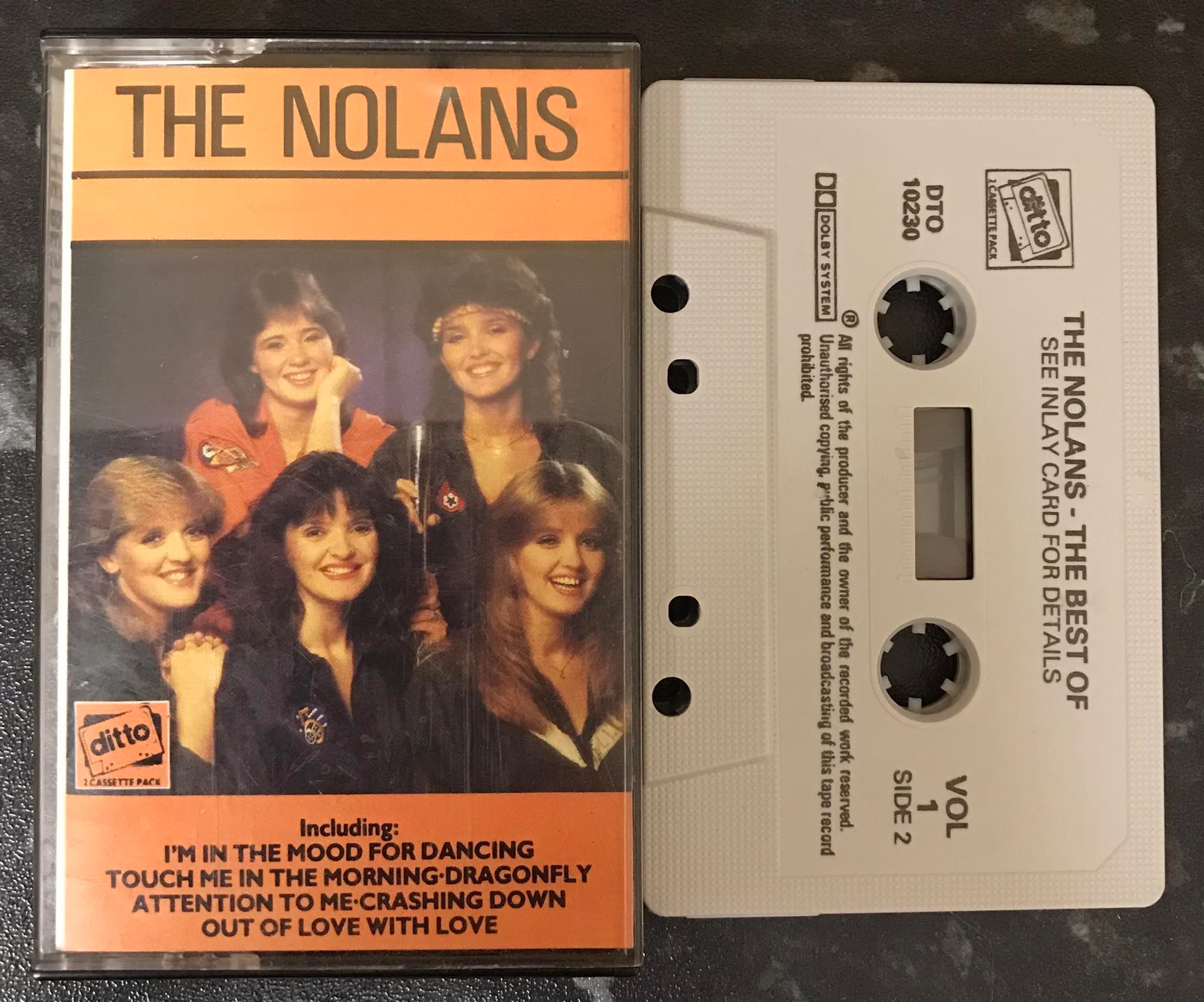 The Best Of The Nolans, Volume 1, DITO, DTO 10230A, Vintage Cassette