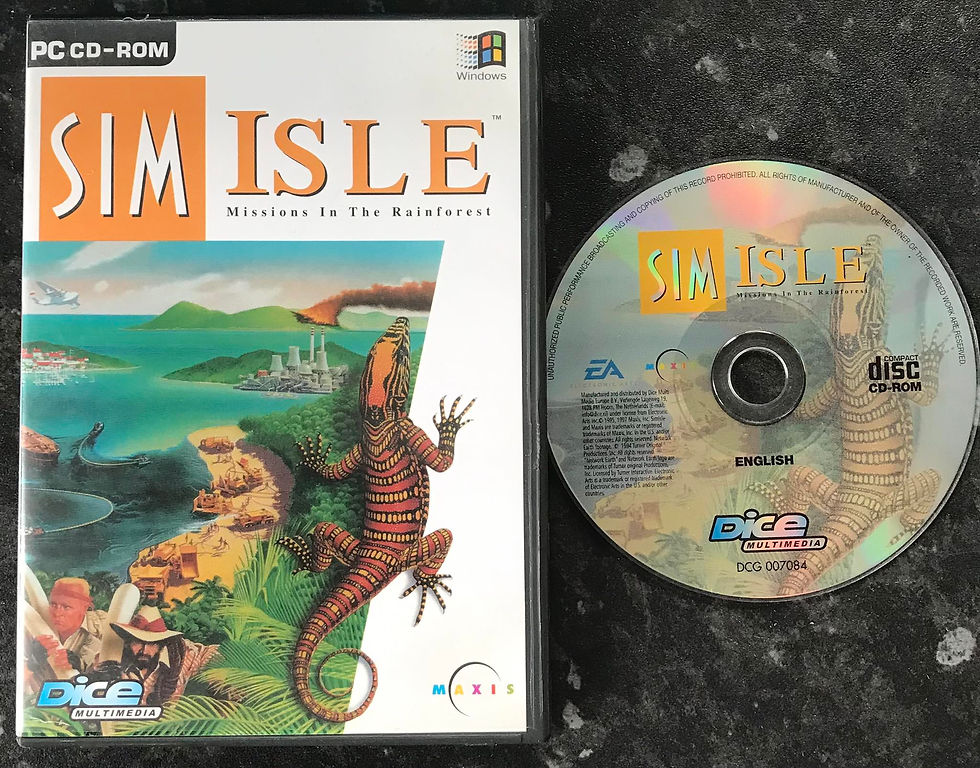 Sim Isle, UK, Pal, PC Game