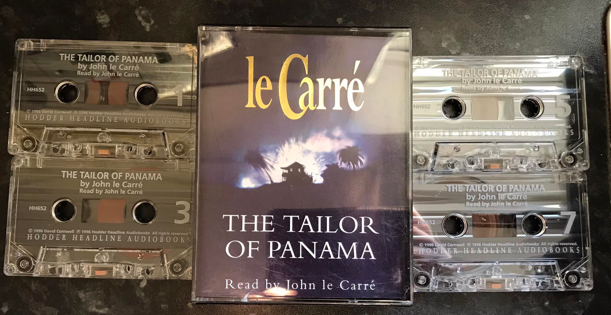 The Tailor Of Panama Audiobook, John Le Carre, HH 652, Hodder Headline, Vintage Cassette