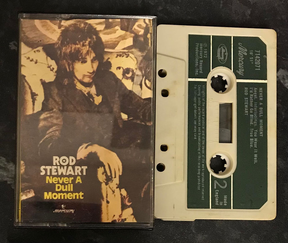 Rod Stewart, Never A Dull Moment Album, Mercury, 7142 071, Vintage Cassette