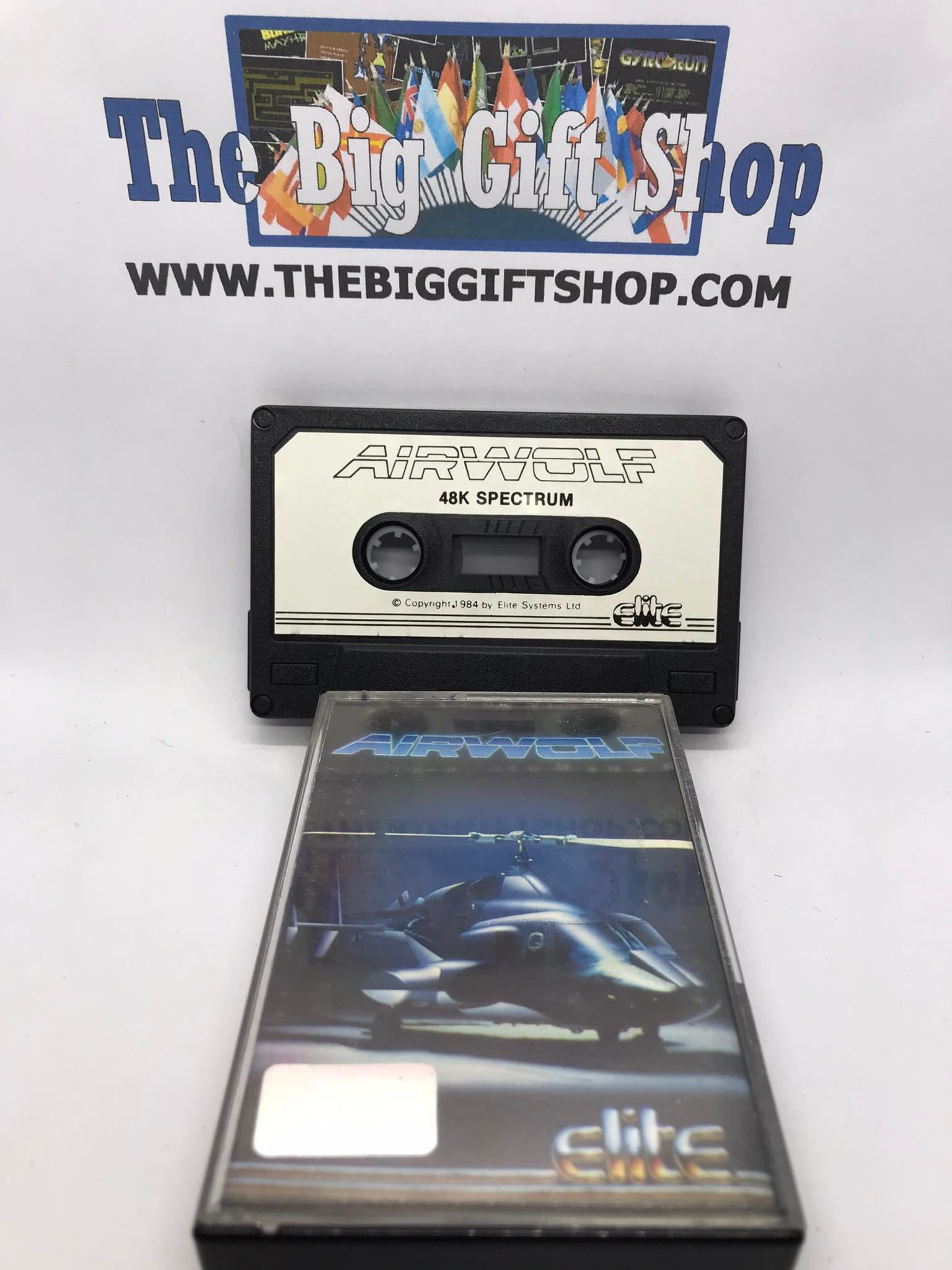 Airwolf, ZX Spectrum by Elite Software