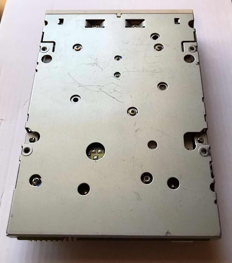 ALPS Floppy Disk Reader 3.5", DF354H911C, Internal Disc Drive, IDE ,PATA, EIDE White