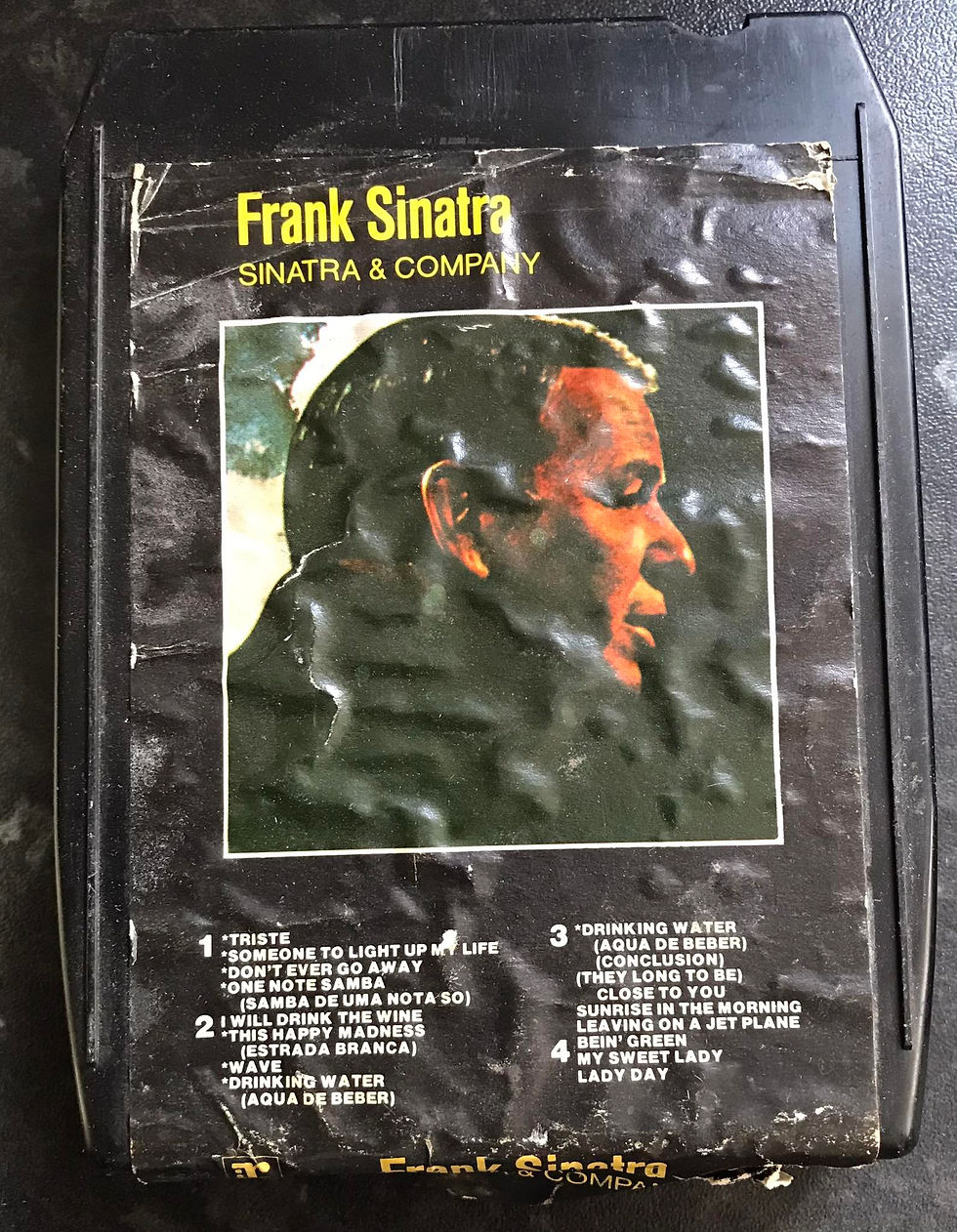 Frank Sinatra, Ol' Blue Eyes Is Back, 8 TRACK Vintage Cartridge, K 844249, reprise records