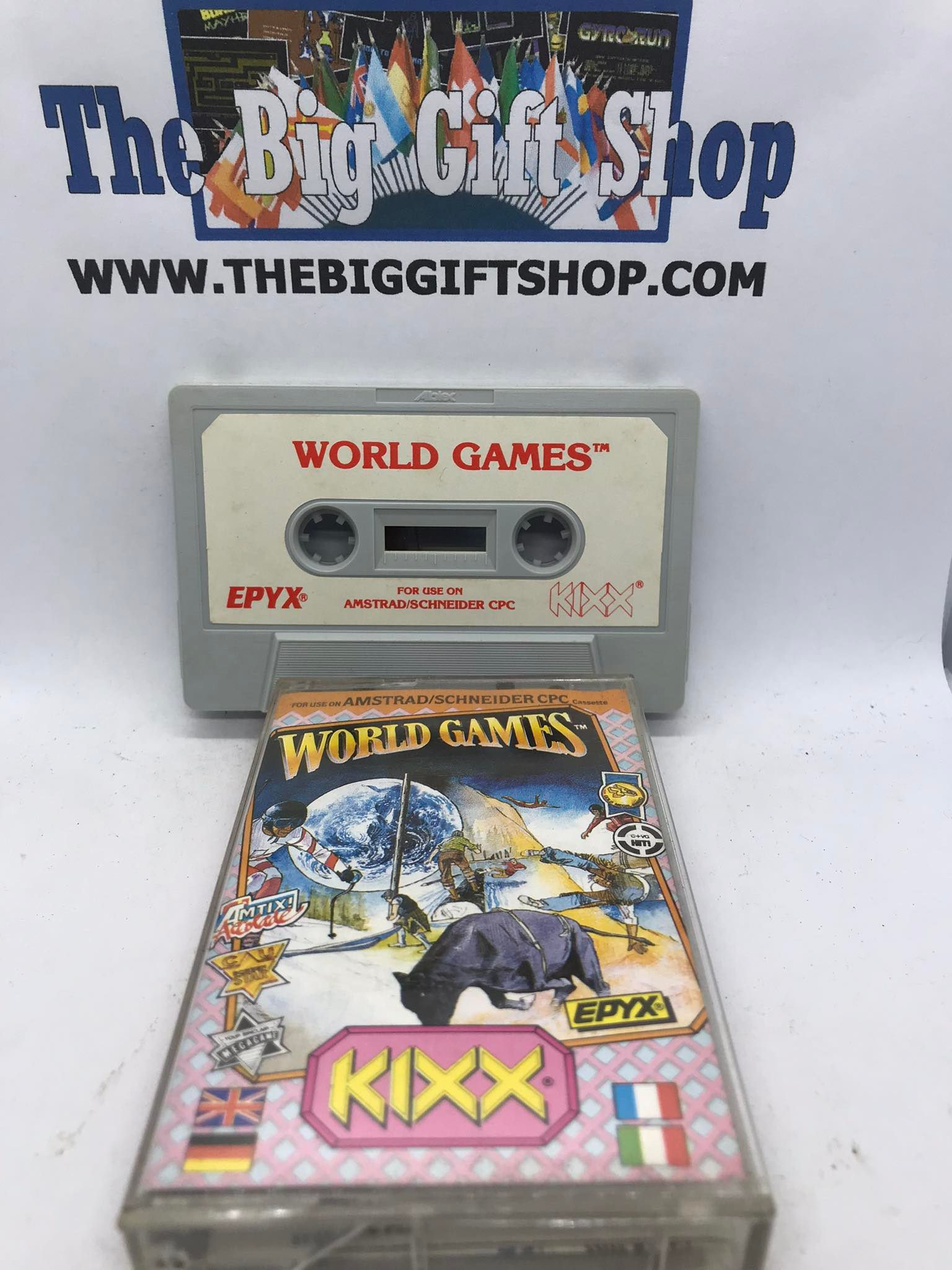 World Games (Kixx) - CPC 464 / 664, Released by Kixx