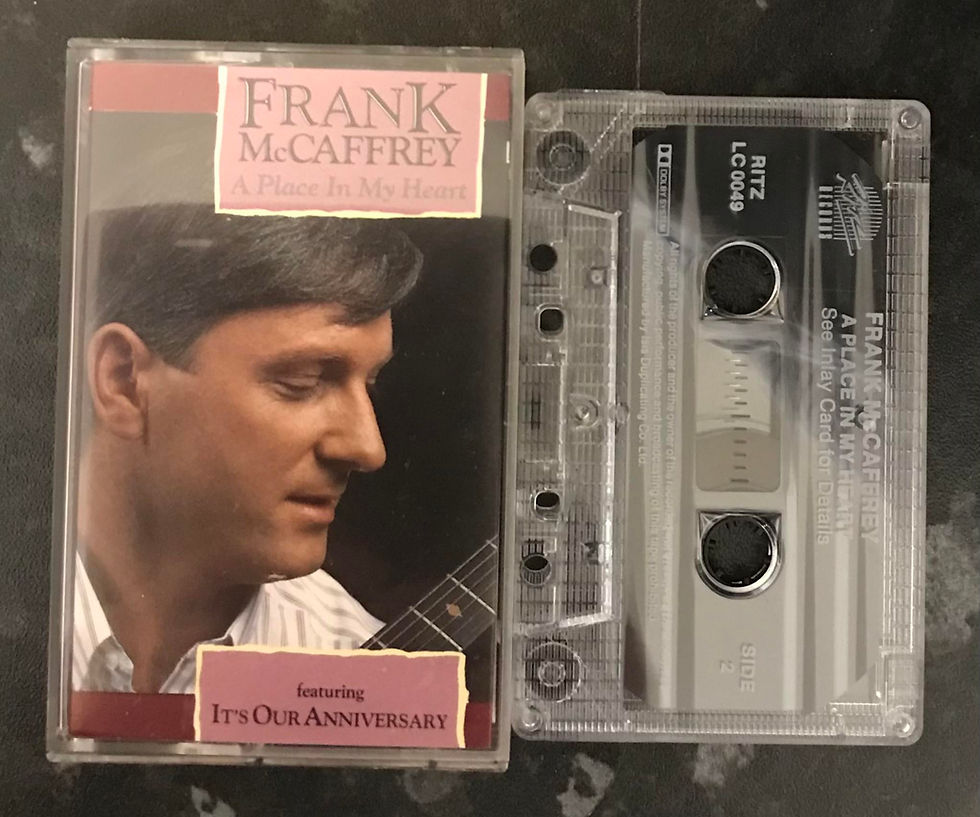 Frank McCaffrey, A Place In My Heart Album, ritz lc0049, Vintage Cassette