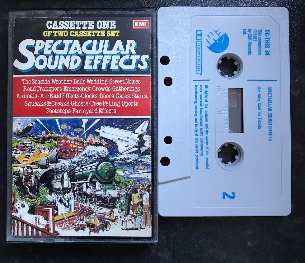 Spectacular Sound Effects, Cassette One, EMI Records Ltd, TC-THIS 34, Vintage Cassette