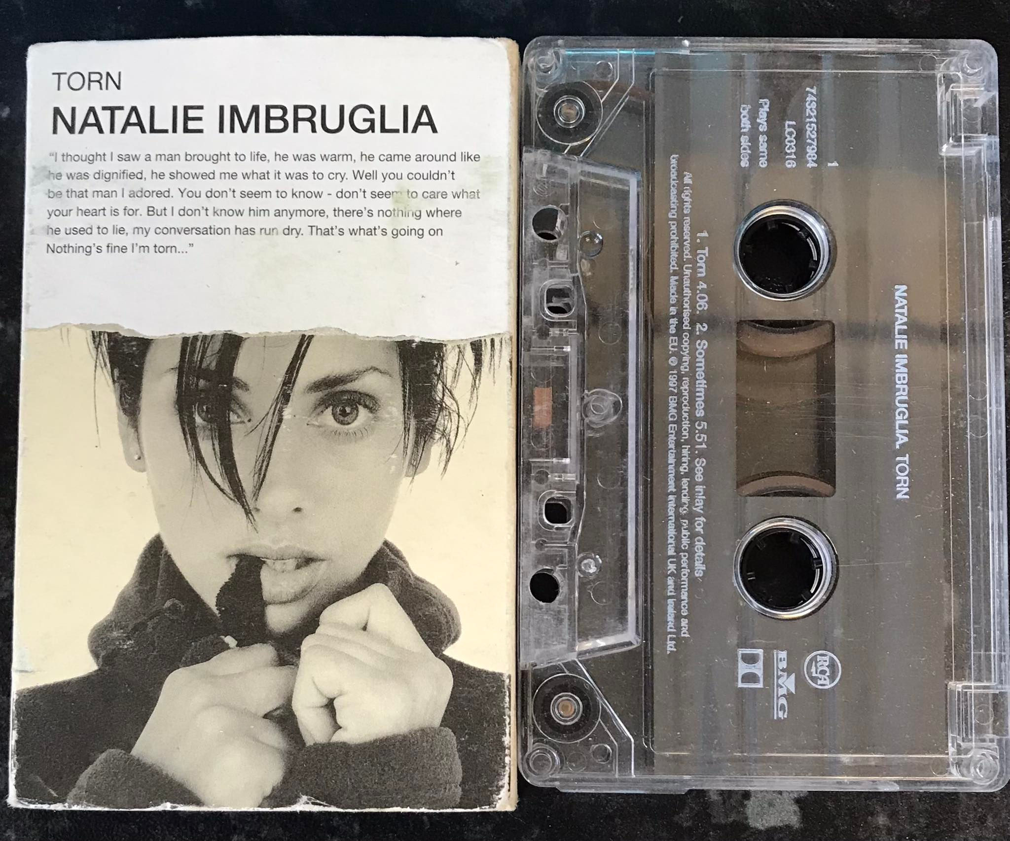 Natalie Imbruglia, Torn Single, RCA, 74321527984, Vintage Cassette