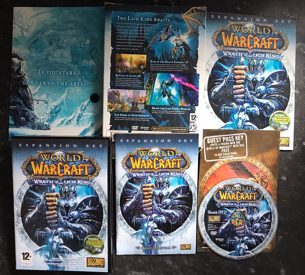 Warcraft Expansion, The Wrath of the Lich King, PC Game