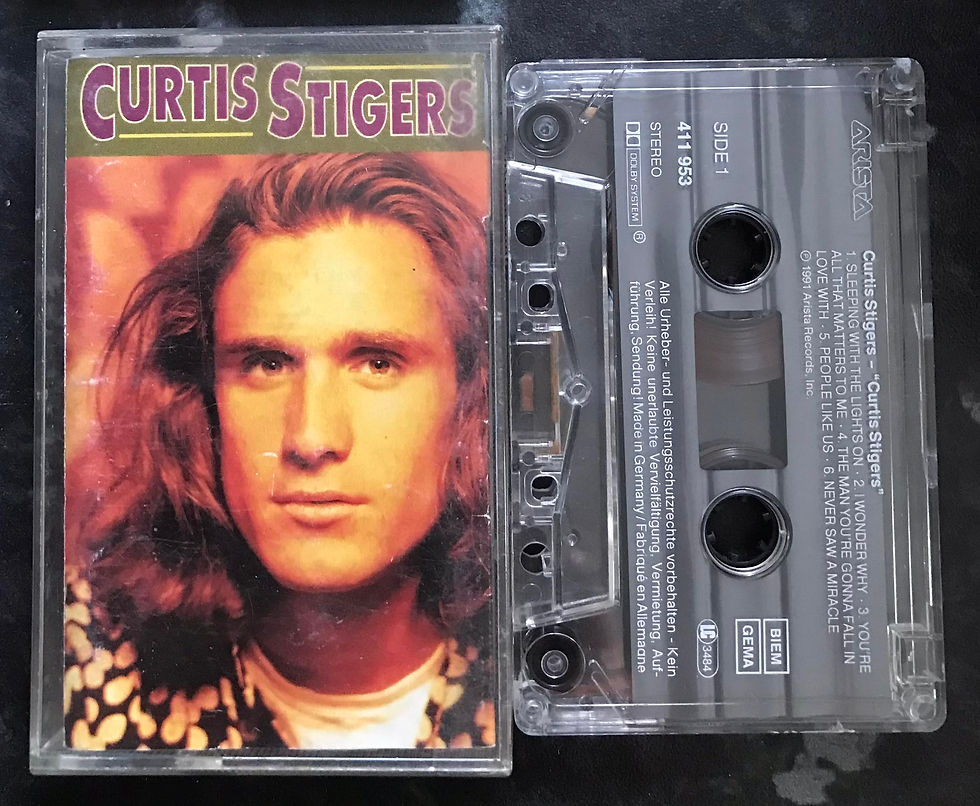 Curtis Stigers Album, Arista, 411 953, Vintage Cassette