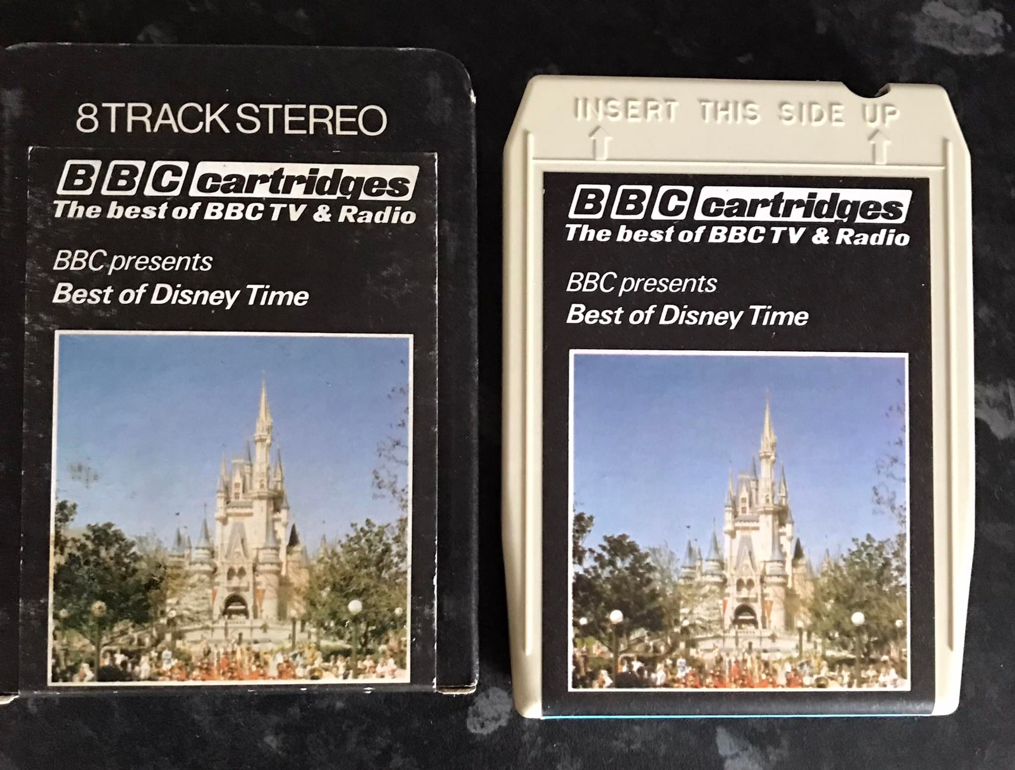BBC Presents Best Of Disney Time, 8 TRACK Vintage Cassette