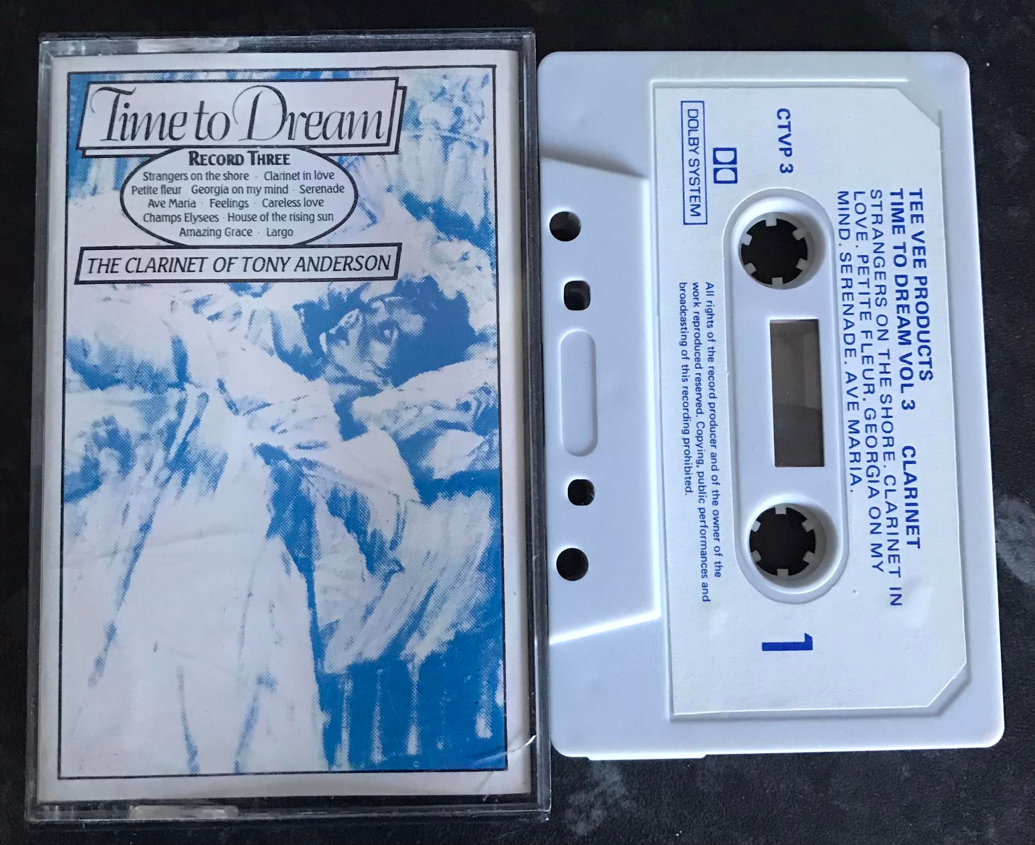 Time To Dream, Clarinet, Flute and Piano, Triple Pack, CTVP 1, CTVP 2, CTVP 3, Michael Gordon, Tony Anderson, Gerd Andor, Vin