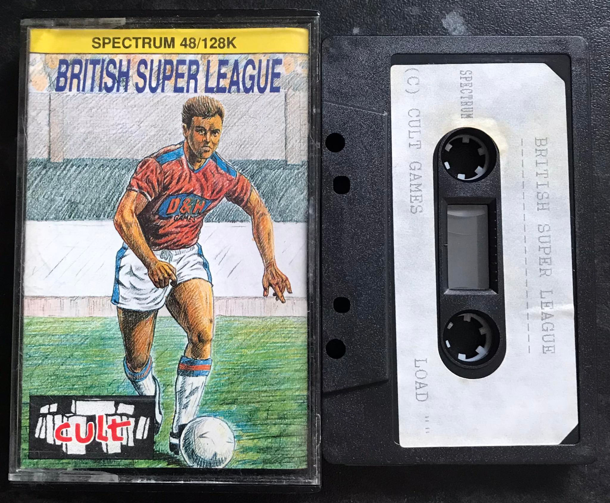 British Super League, ZX Spectrum, Released by Cult Games