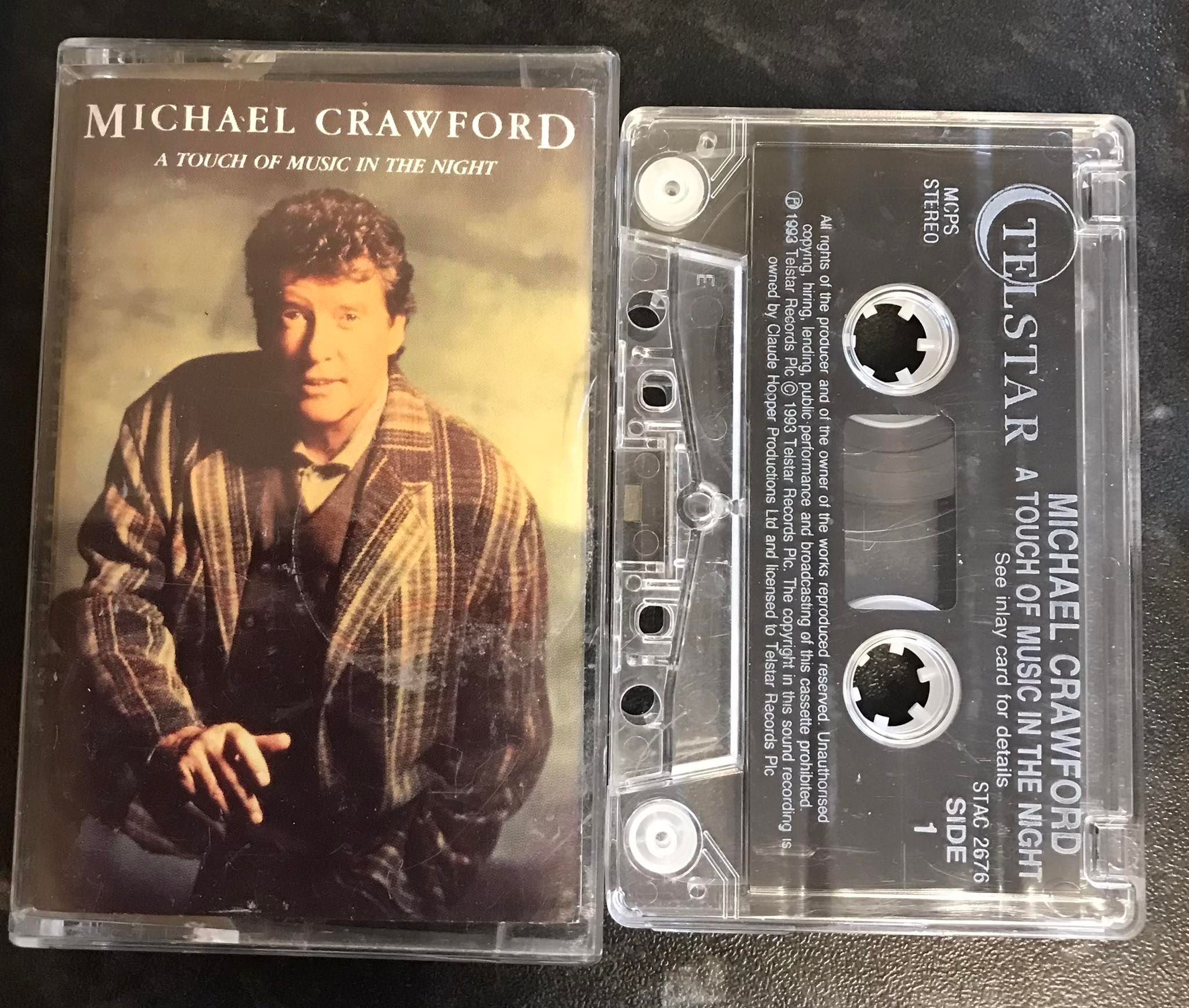 Michael Crawford, A Touch of Music In The Night, Telstar, STAC 2676