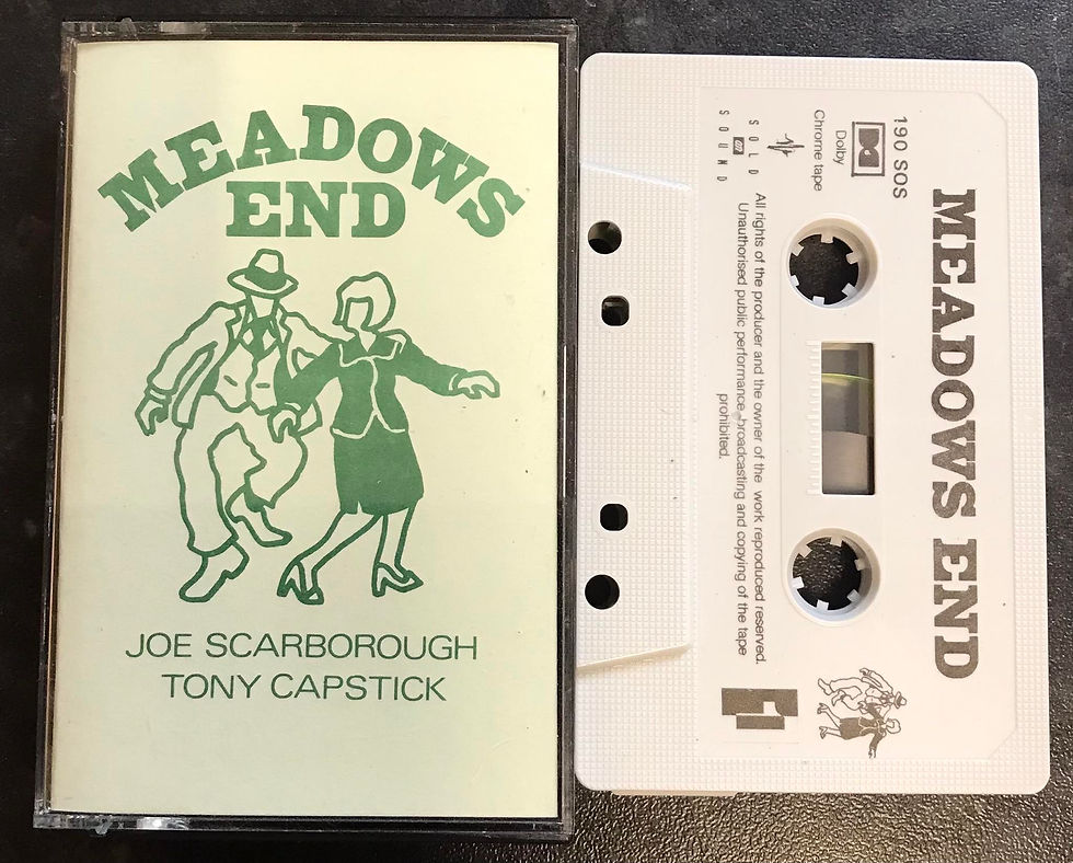 Meadows End, Artist Joe Scarborough, Tony Capstick, 190 SOS, Vintage Cassette