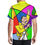 Miniaturbild: Freddie Mercury Abstract Pop Art All Over Print Casual Hawaiian Shirt