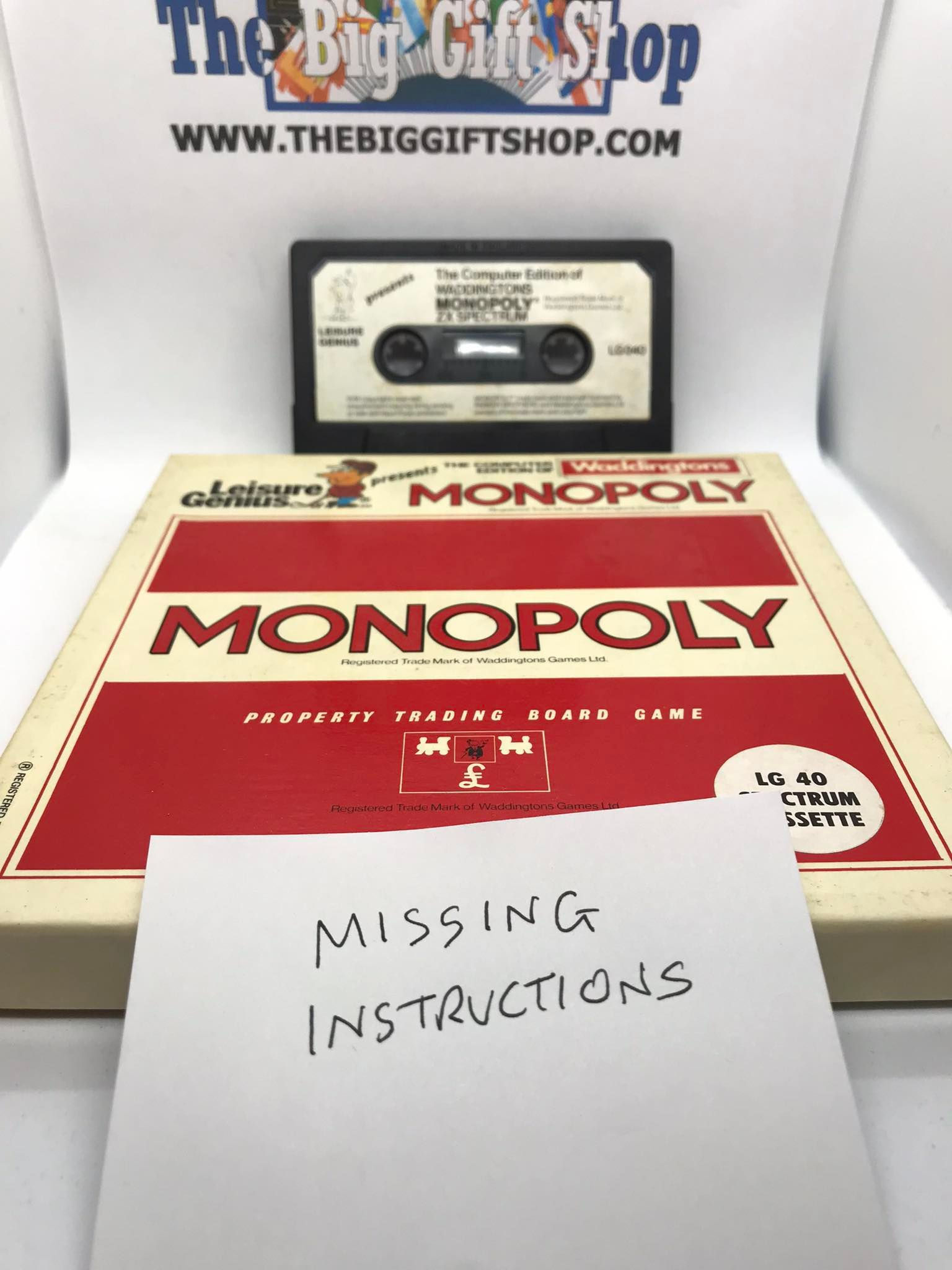 Monopoly, Alternate square boxed, ZX Spectrum by Leisure Genius