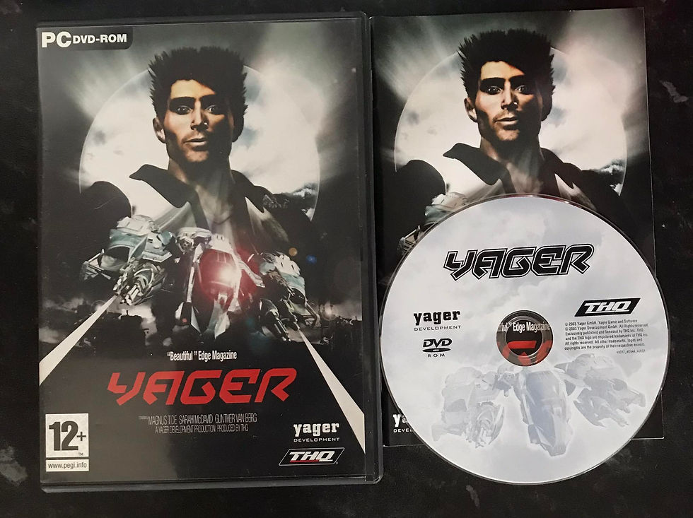 YAGER, DVD, UK, Pal, PC Game