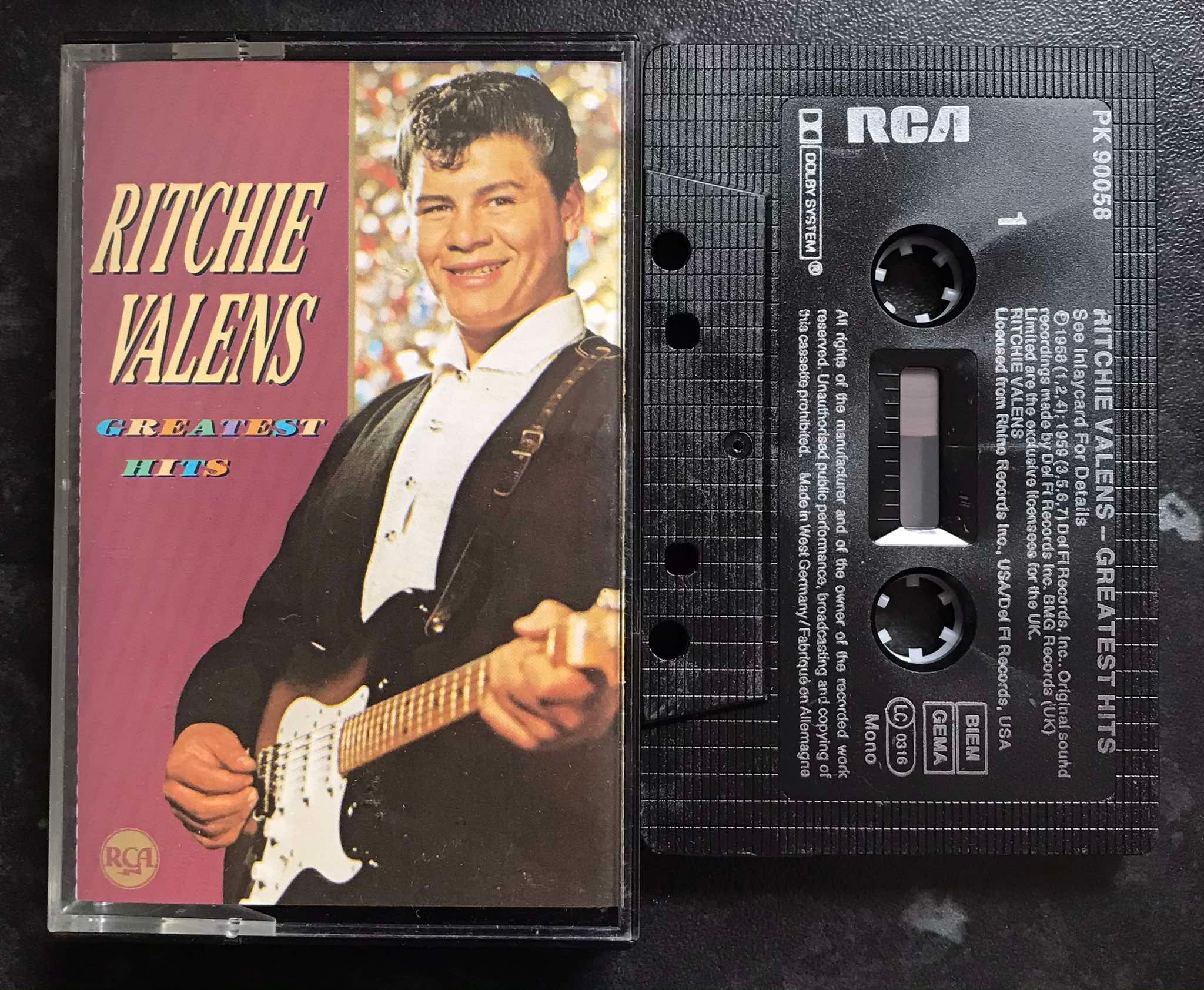 Ritchie Valens Greatest Hits, RCA – PK 90058, Vintage Cassette